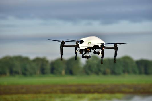 De weidevogeldrone helpt ook bij het zoeken naar wilde zwijnen