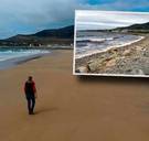 Opnieuw zand op Iers strand dat ruim dertig jaar geleden verdween