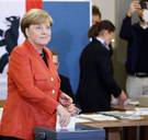 Winst verwacht voor Merkel, extreemrechts AfD heeft derde plaats in vizier