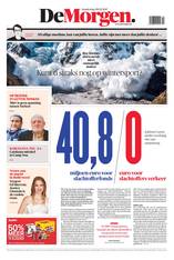 DeMorgen voorpagina