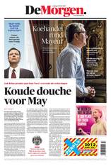 DeMorgen voorpagina