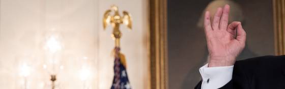 Donald Trump leert elke dag wat bij, maar het gaat o zo langzaam