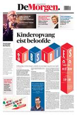 DeMorgen voorpagina