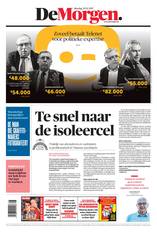 DeMorgen voorpagina