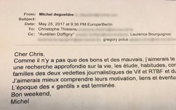 Voorzitter Samusocial liet privéleven journalisten en parlementair onderzoeken