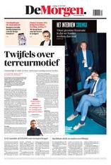 DeMorgen voorpagina