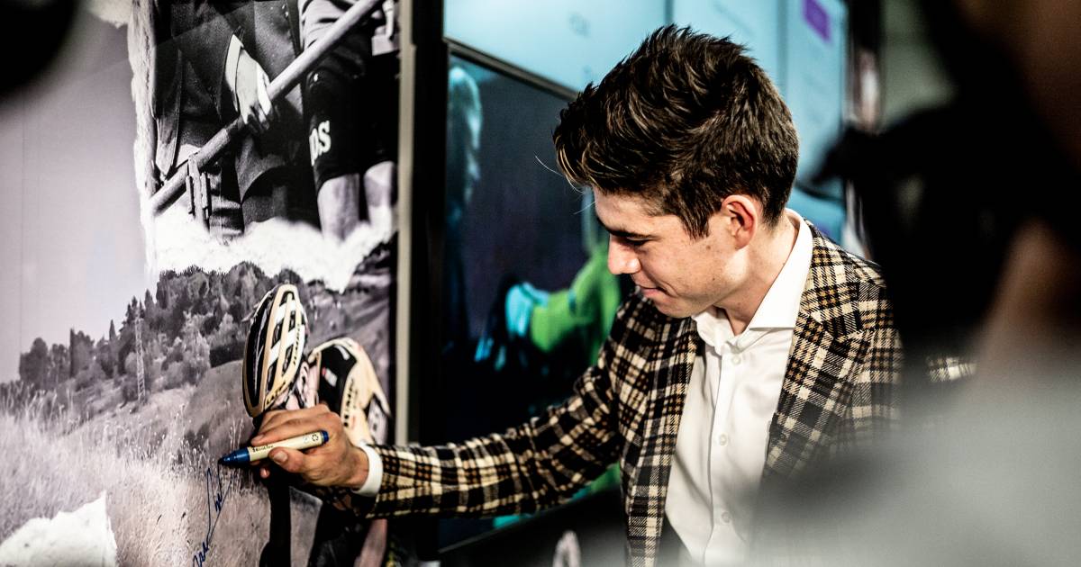 Behind the scenes: Wout van Aert en Sarah De Bie komen ...