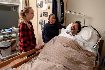 ‘Ik ga naar huis’, was de eerste reactie van doodzieke Earl uit Arnhem