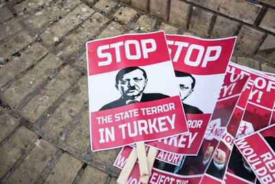 Merkel niet bij staatsbanket voor Erdogan