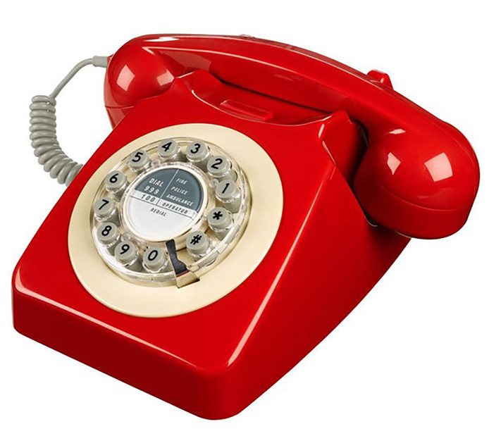 Oude Telefoon Met Draaischijf Te Koop