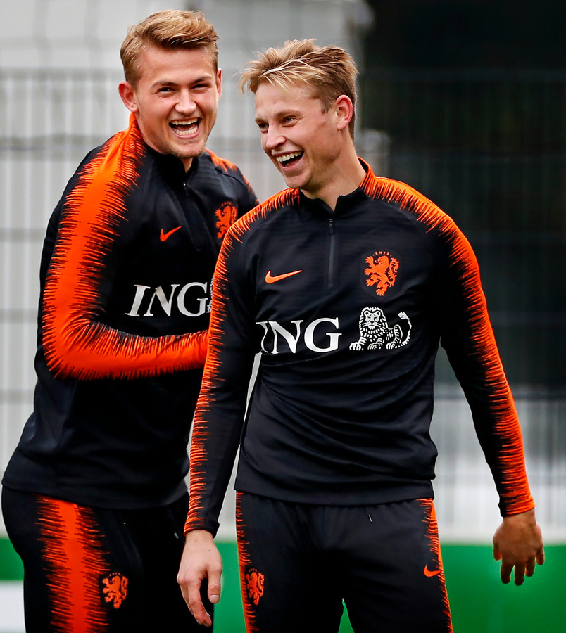 De marathon richting het EK voor De Ligt en De Jong | Foto ...