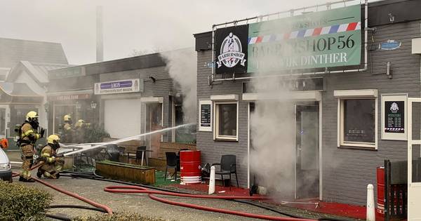 Uitslaande brand in Egyptisch restaurant Amon in Heeswijk-Dinther.