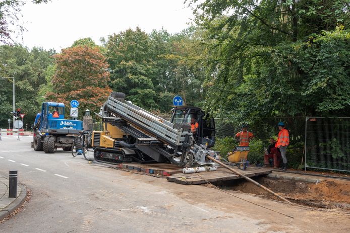 Voorbereidende werkzaamheden aan de Westelijke Rondweg.