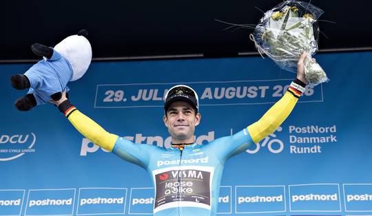 Wout van Aert wint voor de tweede keer Ronde van Denemarken
