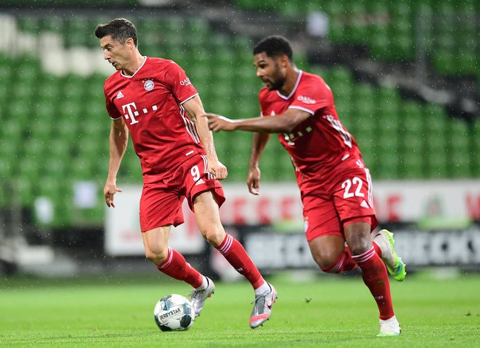 Lewandowski En Gnabry Meest Scorende Duo In Cl Historie Champions League Ad Nl
