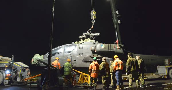Radioactieve scherven Apache zorgden voor verwarring na crash in Zoelmond
