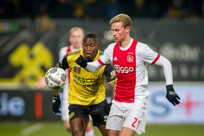 Ajax weken zonder Frenkie de Jong
