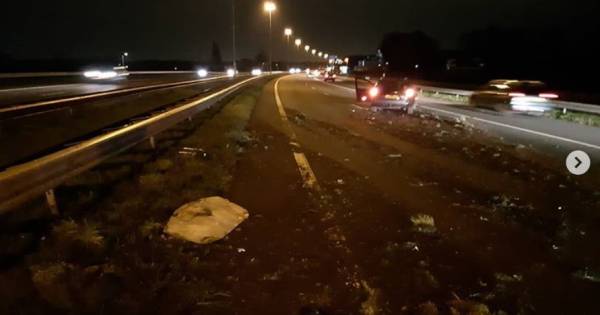 Dronken bestuurder veroorzaakt ongeval en laat auto achter op A58 bij Etten-Leur