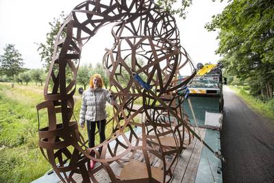 ‘Moeder Aarde’ langs de Boven Regge tussen Diepenheim en Goor