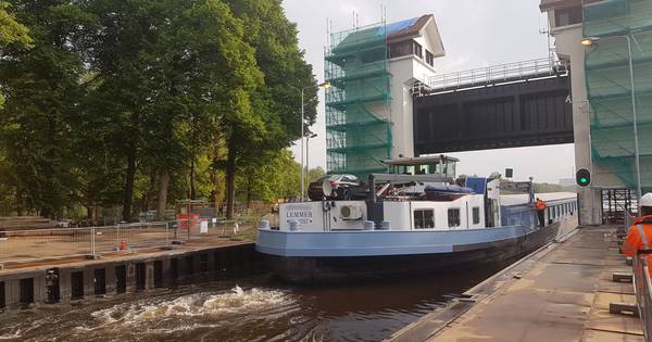 Opnieuw stremming bij Sluis Delden