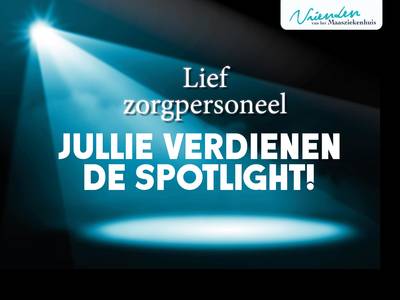 Kleurrijk compliment voor medewerkers Maasziekenhuis