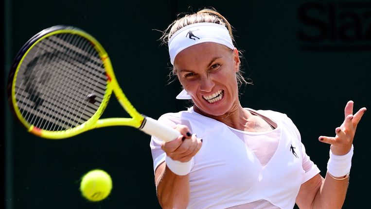 Kuznetsova en Ostapenko halen kwartfinale Wimbledon ...