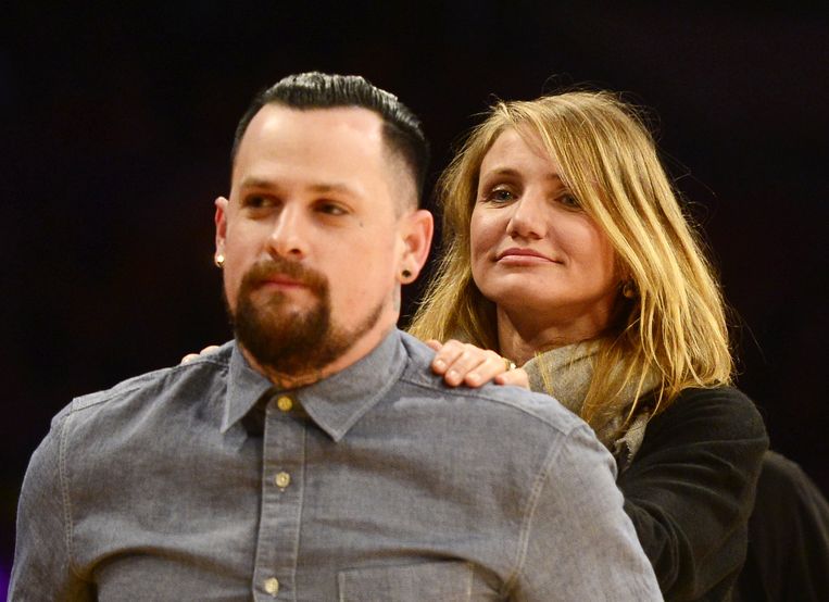 Benji Madden en Cameron Diaz.