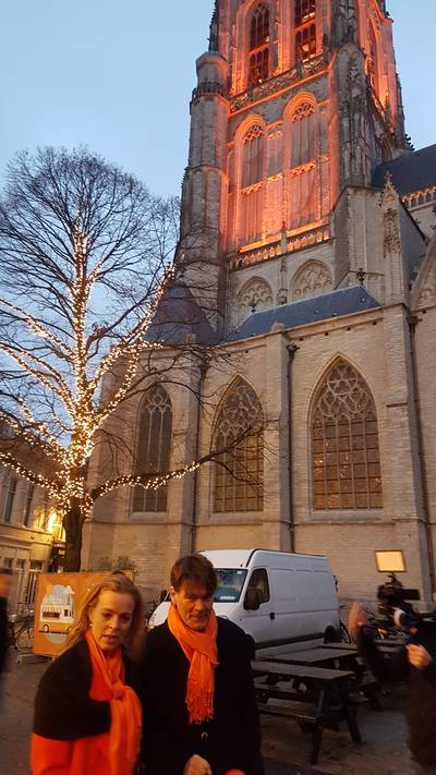 Grote Kerk Breda oranje: Internationale dag tegen geweld tegen vrouwen