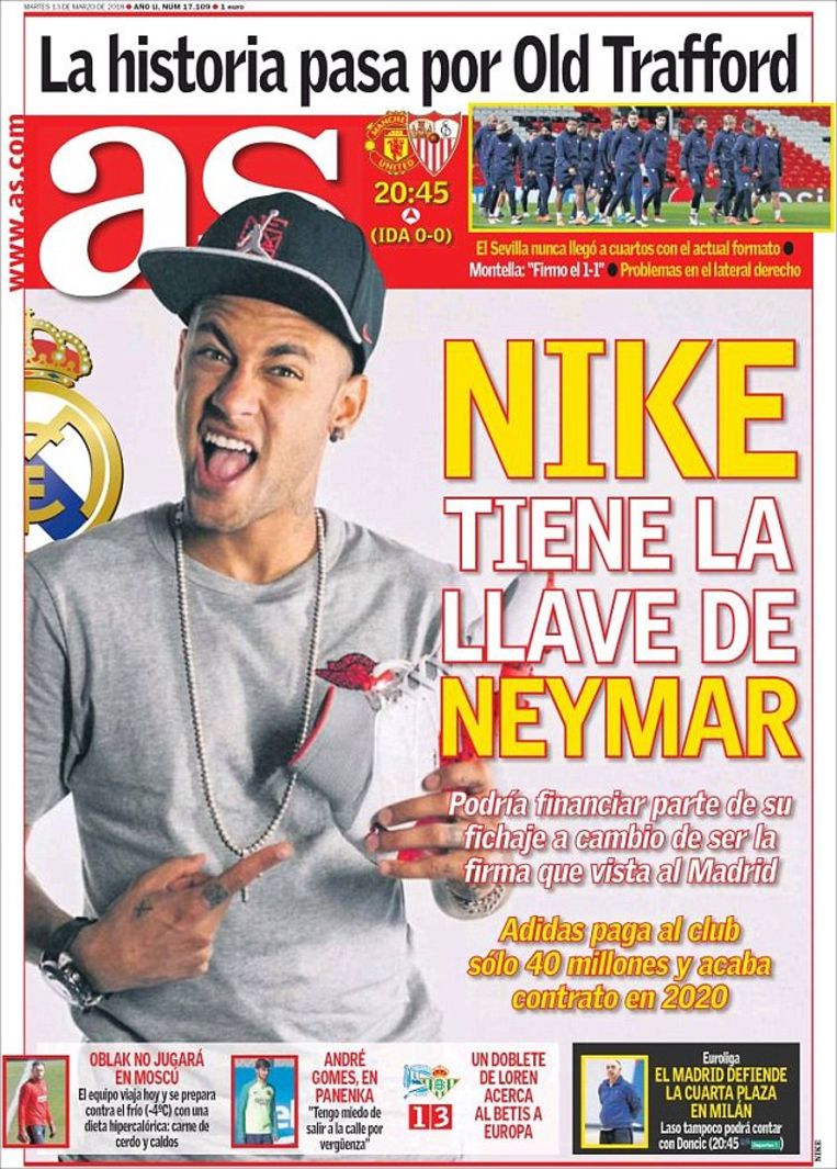 neymar real madrid