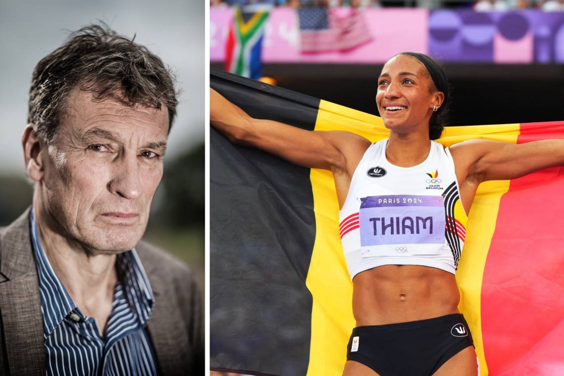 ‘Op Olympisch vlak is dit echt ongezien. Hier kijkt de hele wereld naar’: Hans Vandeweghe over Nafi Thiam