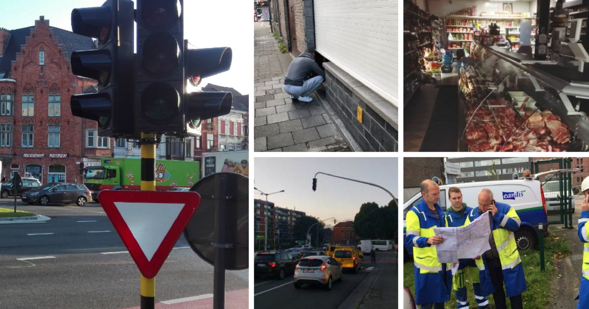Grote stroompanne in Gent "Laat ons hopen dat tegen vanavond iedereen weer stroom zal hebben
