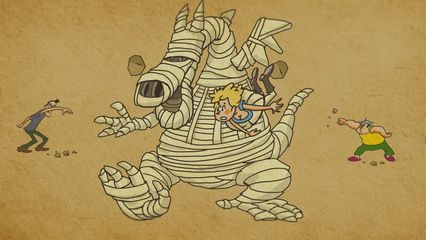 23. Tutahn-dragon, de Mummiedraak