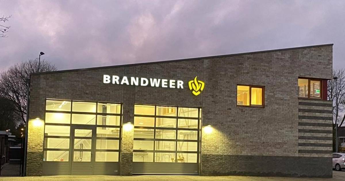 Nieuwe kazerne Bodegraafse brandweer in bedrijf.