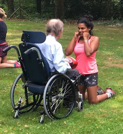Kickboksen? Ook ouderen laten vuisten spreken