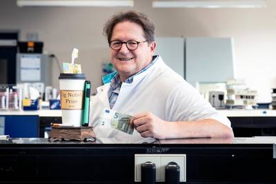 Andreas Voss kreeg voor een dollar en een roepie een leuke ‘Nobelprijs’