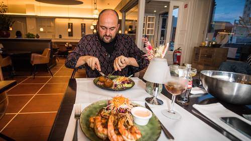 Onze reporter ging zaterdagavond toch op restaurant, en overtrad daarbij geen enkele coronamaatregel