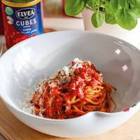 Carbonara rossa op basis van biopassata