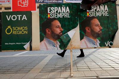 De opmars van het sterk patriottische Vox in Spanje