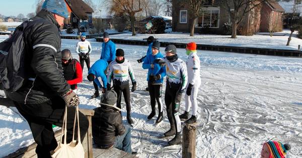 Schaatsen op natuurijs; dinsdag niet meer