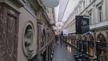 34. Un village au cœur de la capitale : Les Galeries Royales Saint-Hubert de Bruxelles