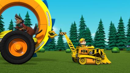 9. Pups stoppen een goudzoekmachine & Pups helpen burgemeester Humdinger uit de puree.