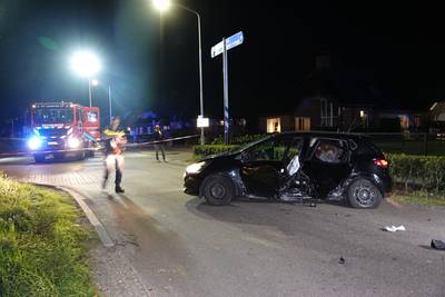 Meerdere gewonden bij ongeluk met drie auto’s in Lunteren