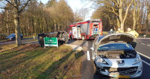 Automobilisten hebben engeltje op hun schouder: na heftige botsing geen gewonden
