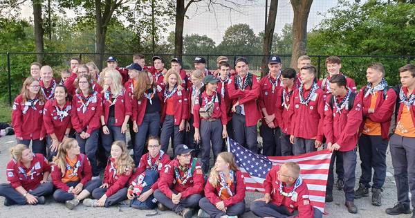 Scoutinggroep Troep Worstenbrood uit Made op weg naar de Wereld Scouts Jamboree in de VS - BN DeStem