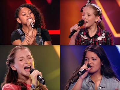 Zangtalentjes maken zich op voor grote finale van The Voice Kids