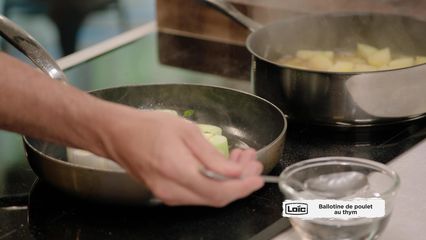 48. Ballotine de poulet au thym