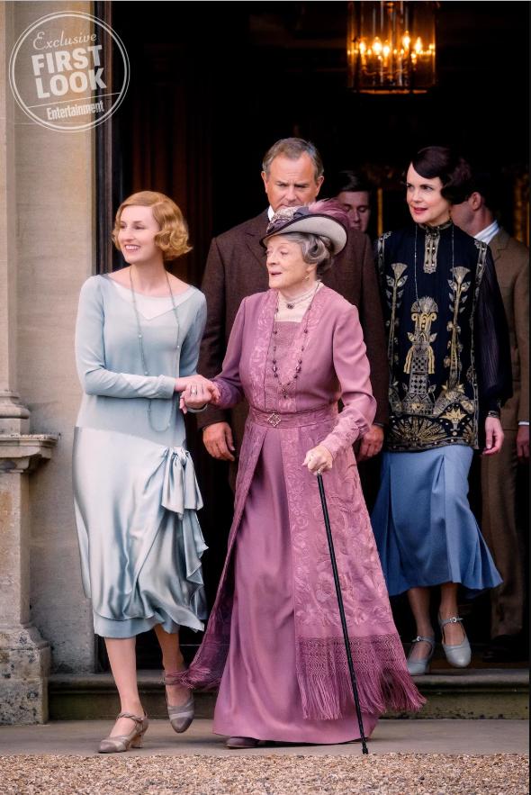 Check hier de eerste foto's van de - nu al fantastische - Downton Abbey-film