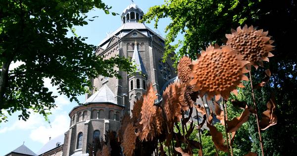 Stalen zonnebloemen vormen kunstwerk in Raamsdonk | Oosterhout - BN DeStem
