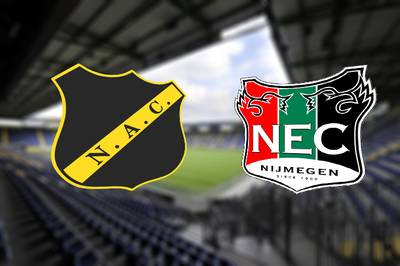 LIVE: Duel tussen NEC en koploper NAC moet nog ontbranden