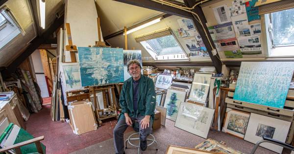 Jan Althuizen schildert al een halve eeuw in De Peel: 'De Peel heeft duizend gezichten' - Eindhovens